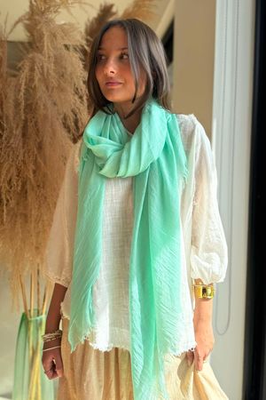 Laundry B Classic Portobello Scarf Mint /10